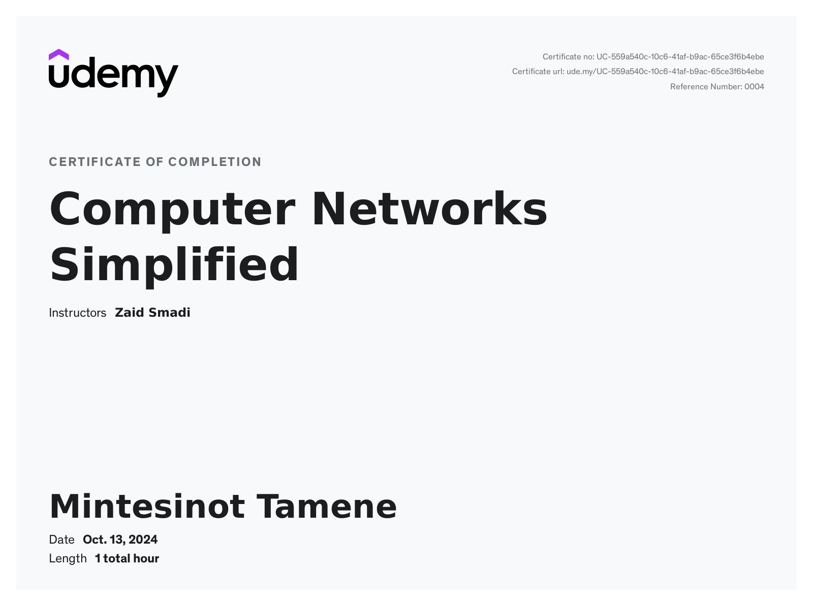Networking Fundamentals Certification Image
